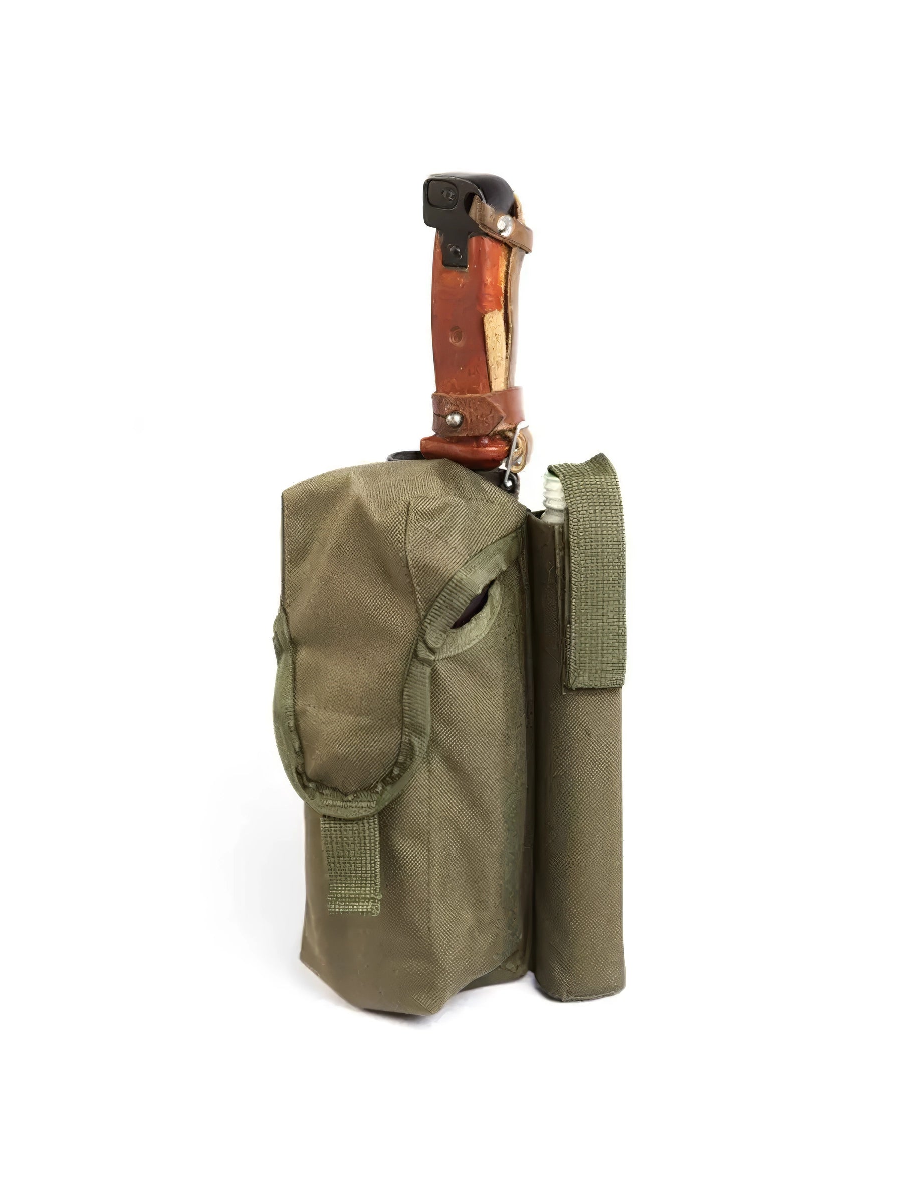 Preorder: Russian Tekhinkom Tactical MOLLE AK Magazine Pouch with Knife Holder
