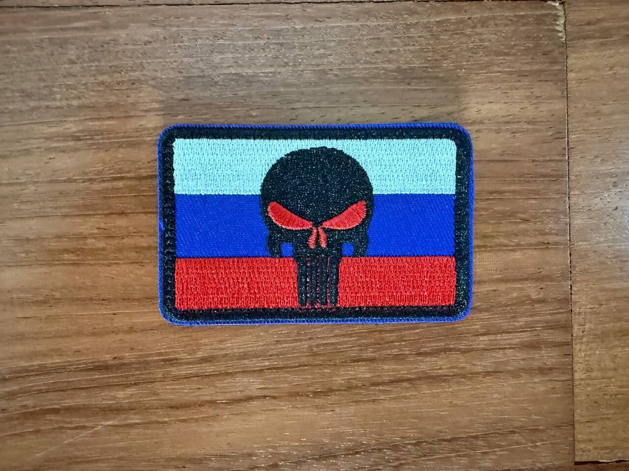Russian Flag Tricolor Military Morale Badge, Russian Tactical Patch