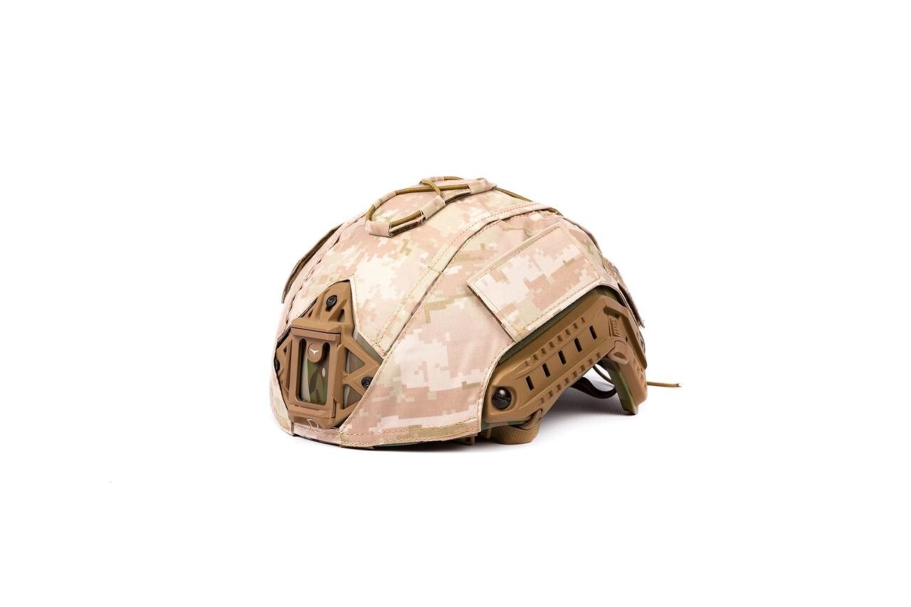 Russian Syrian Helmet Cover - Tactical Camouflage - L/XL Size