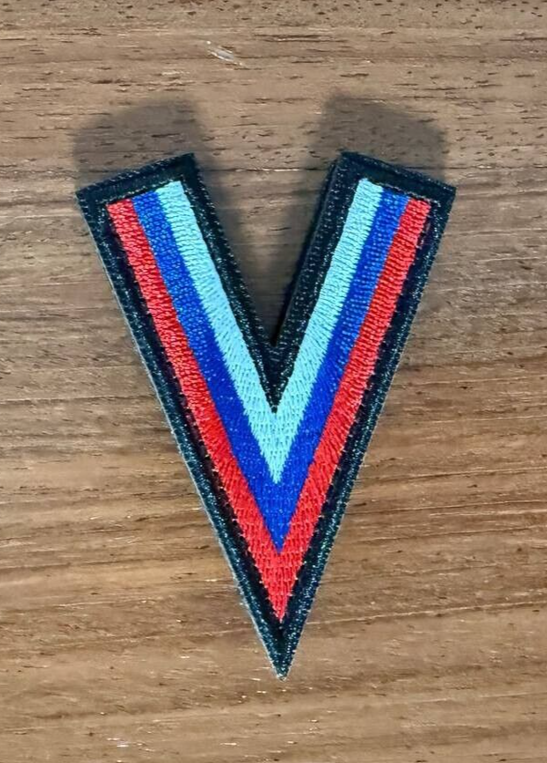 Russian V Shaped Tactical Emblem - Military Patch for Russian Army