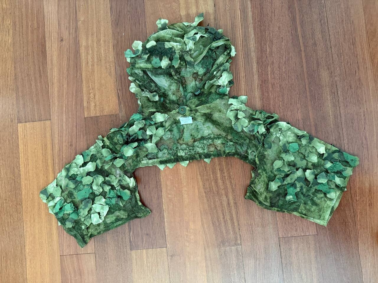 Russian Stich Profi ATACS Summer Leaf Cape - Concealment Hood Size 56-64