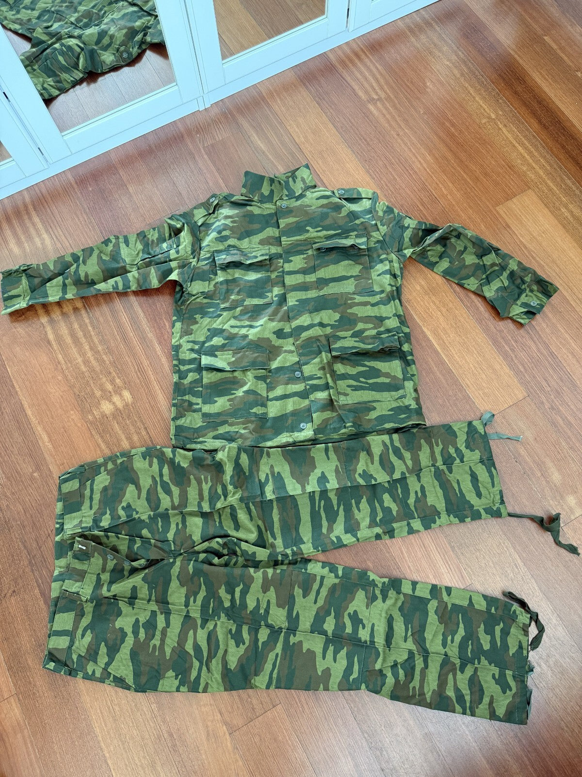 Russian Military Flora Summer Suit - Camouflage Set Size 58/4