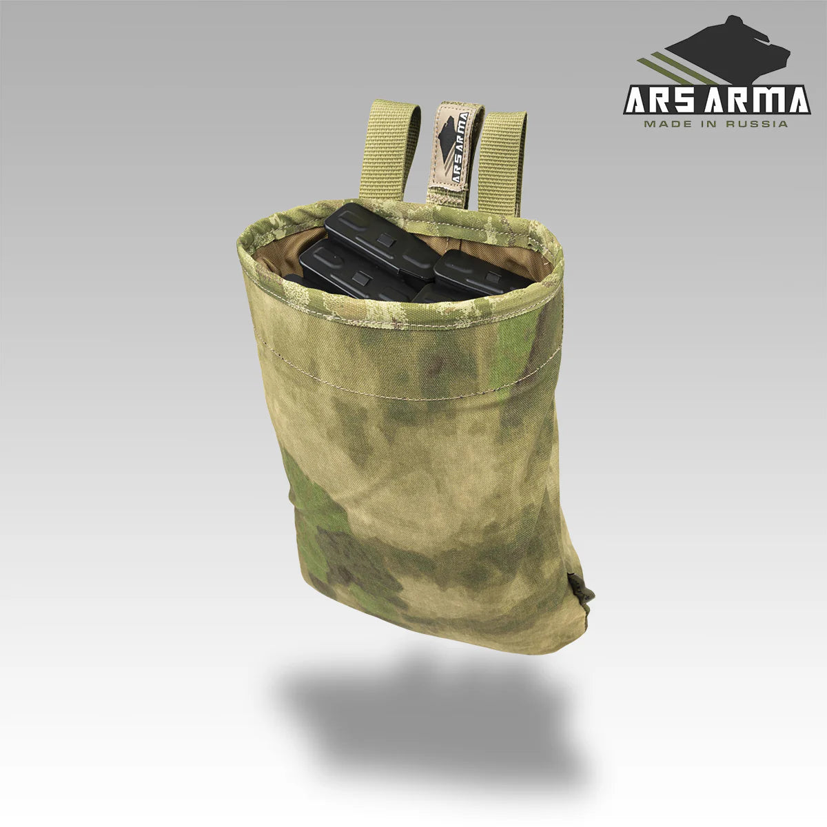 Russian Ars Arma A-21 Vombat Dump Pouch - ATACS-Fg Camo