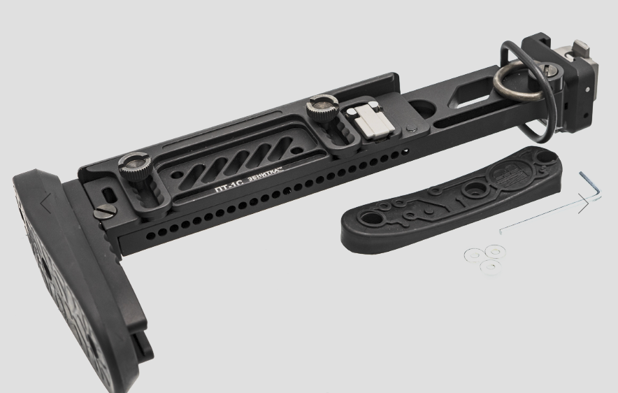 Preorder: Russian Zenitco PT-1C / PT-1C Vepr Telescopic Stock – Adjustable Rifle Stock