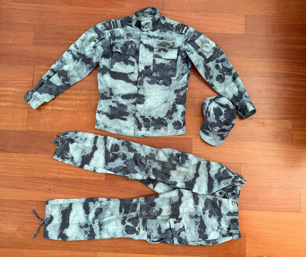 Russian Rosgvardia Blue Moss / Blue A-TACS LE Field Suit - Size 50-5