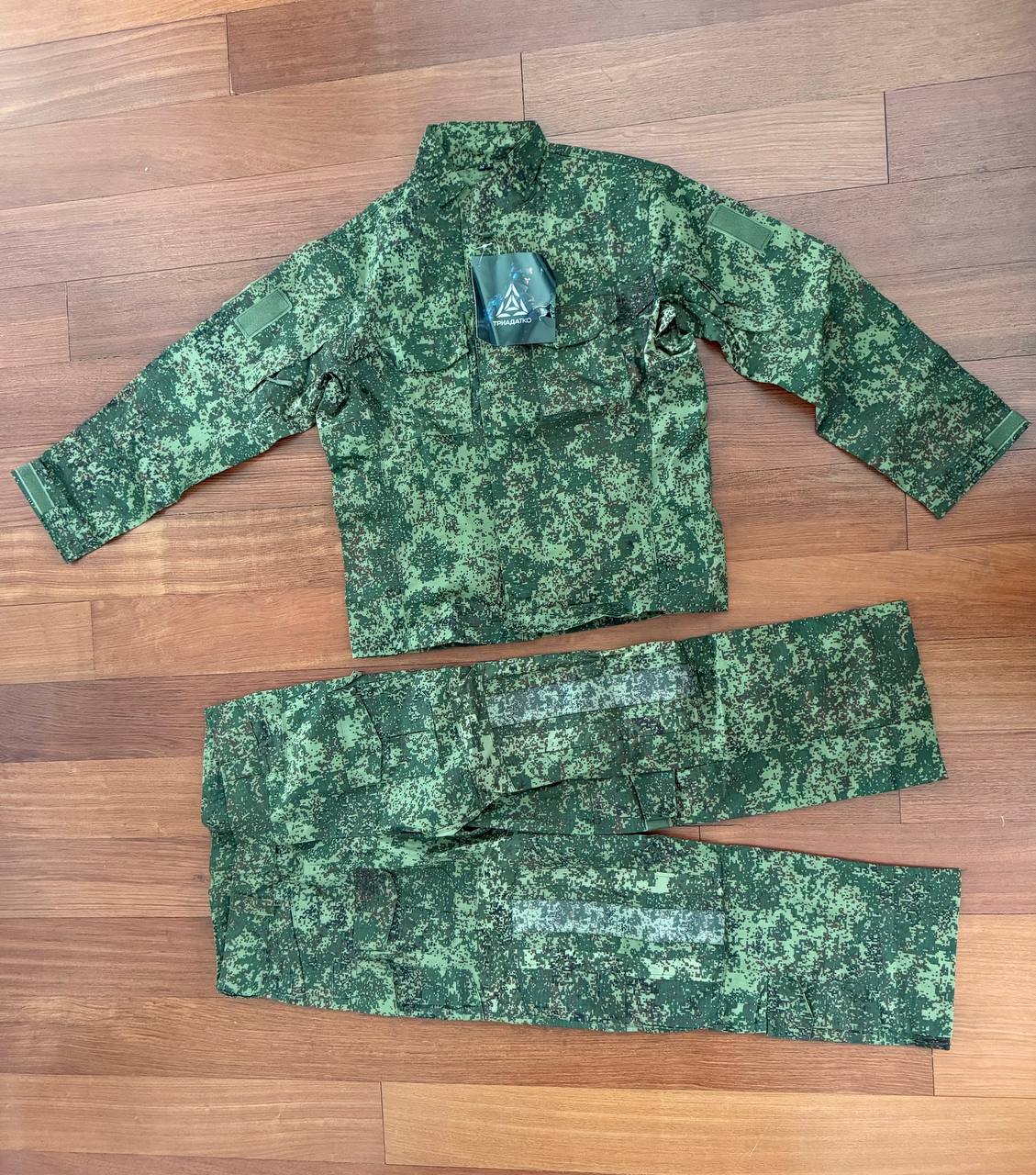 Russian VKPO 3.0 Replica Triada-TKO EMR Camo Jacket, Shirt, Pants Set, Size 52/5