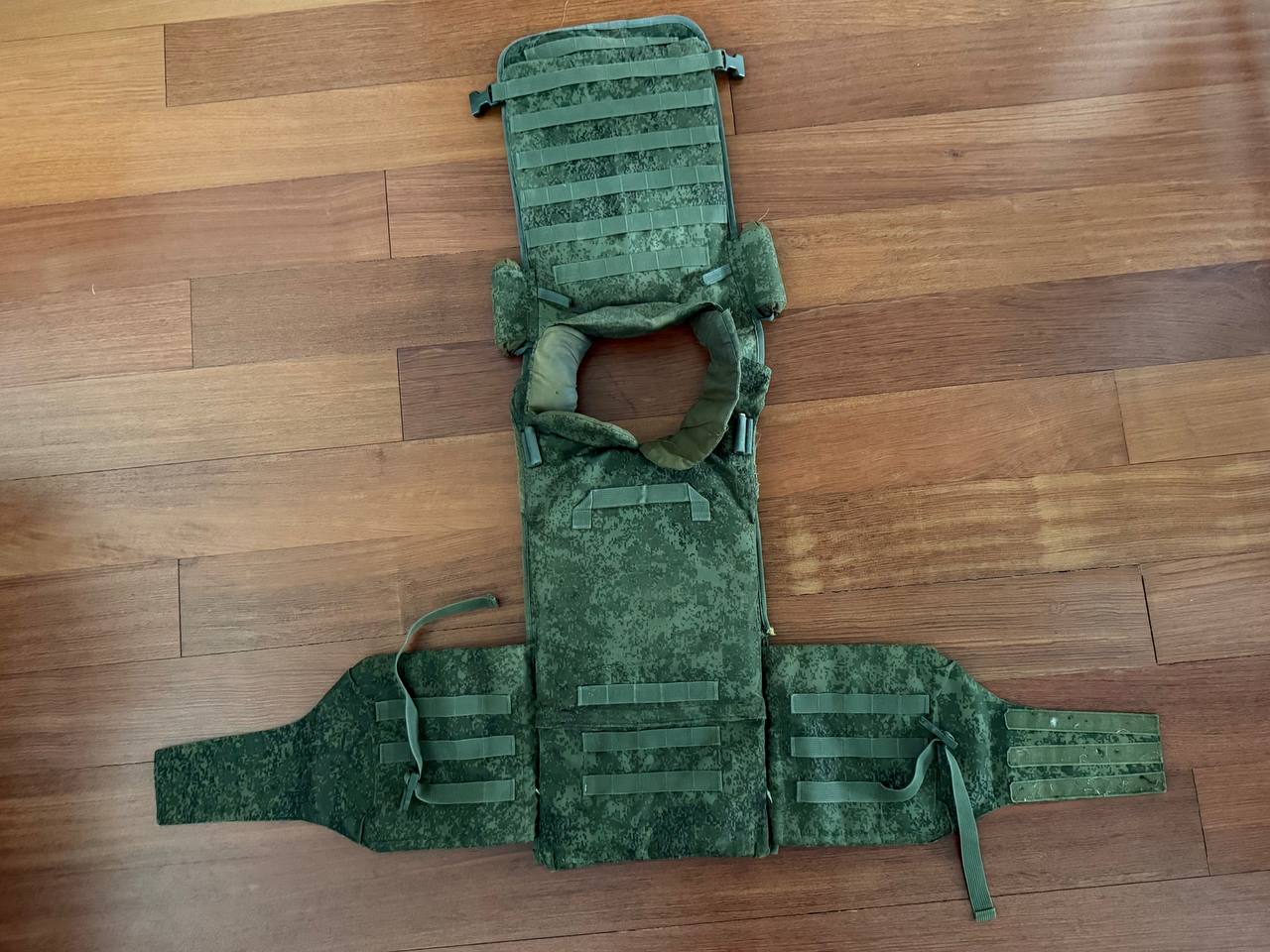 Russian Tekhinkom 6B45 Vest – Size 2 with Aramid Soft Inserts (USED)