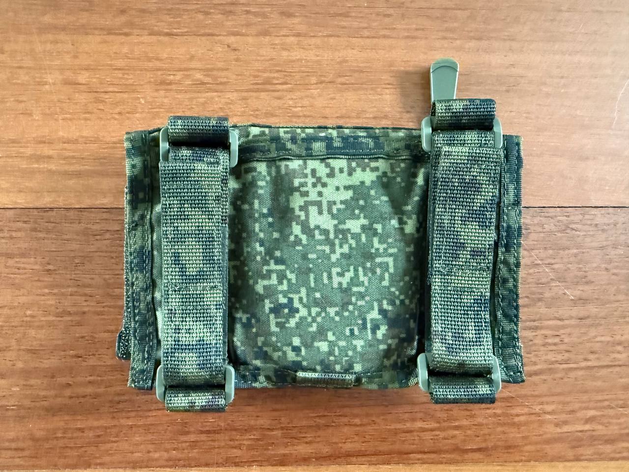 Russian Ana Tactical Map Pouch Wrist Carrier - EMR Digital Flora Camo