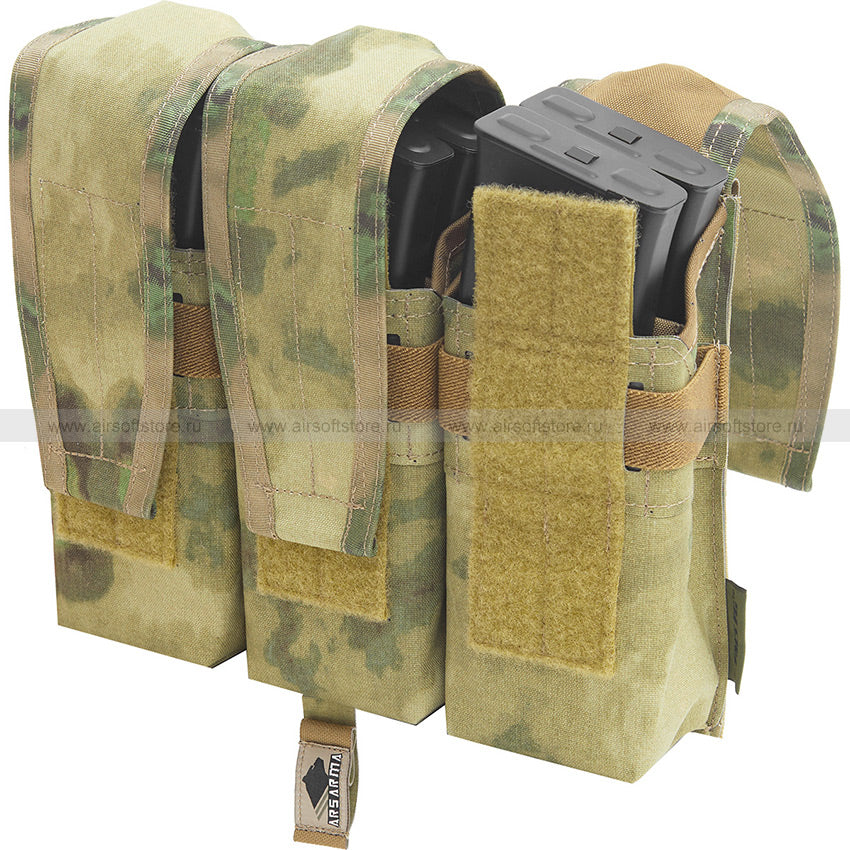 Russian Ars Arma Front Panel Pouch For 6 AK LC - ATACS-Fg Camo