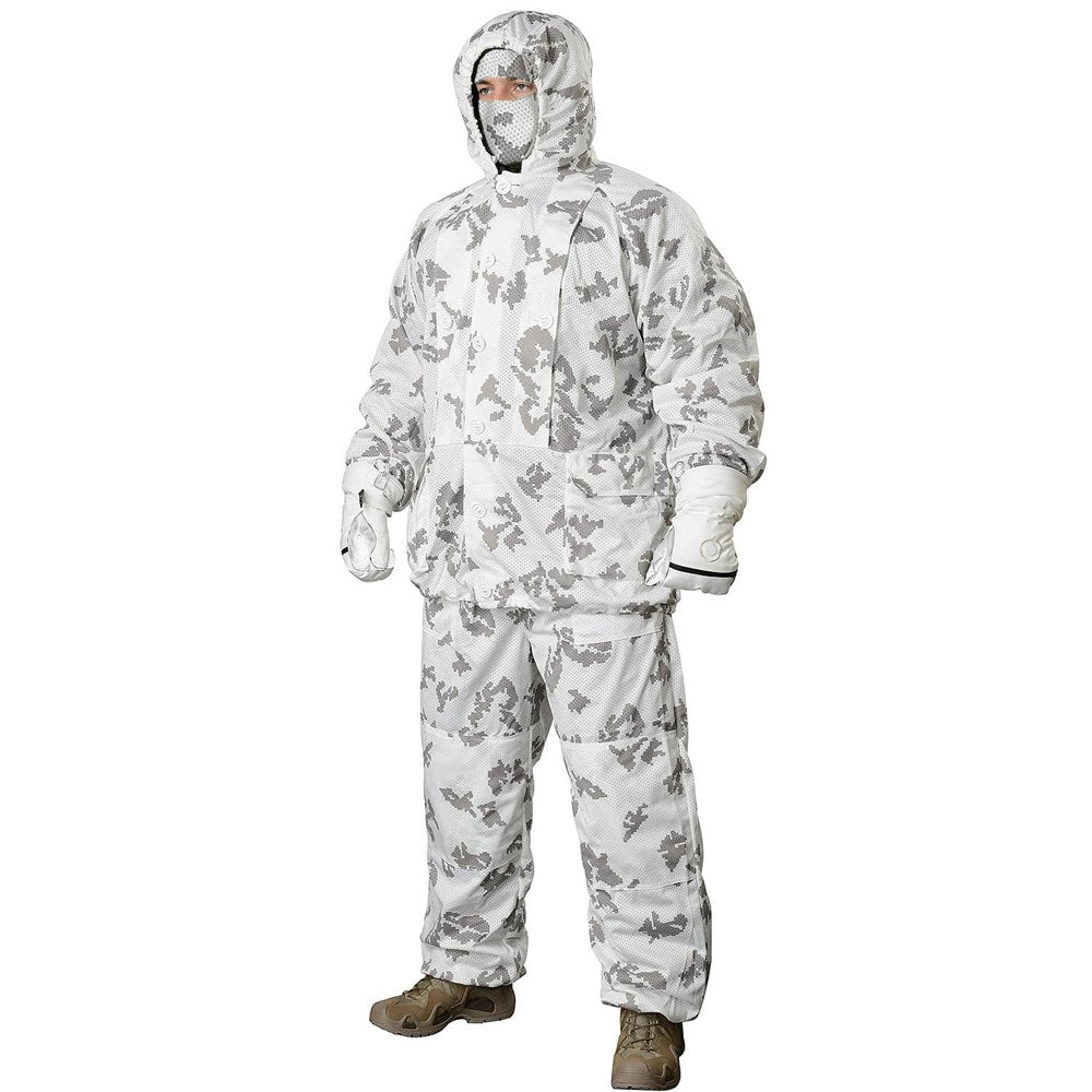 Preorder: Russian 5.45 Design Mirage Winter (White) Camouflage Suit