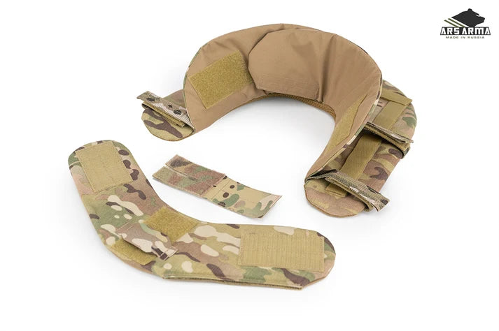 Russian Ars Arma Universal Tactical Neck Protection System - Multicam