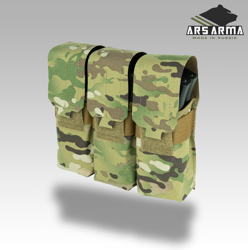 Russian Ars Arma 6x AK Mag Pouch Flap LC - Multicam Camo