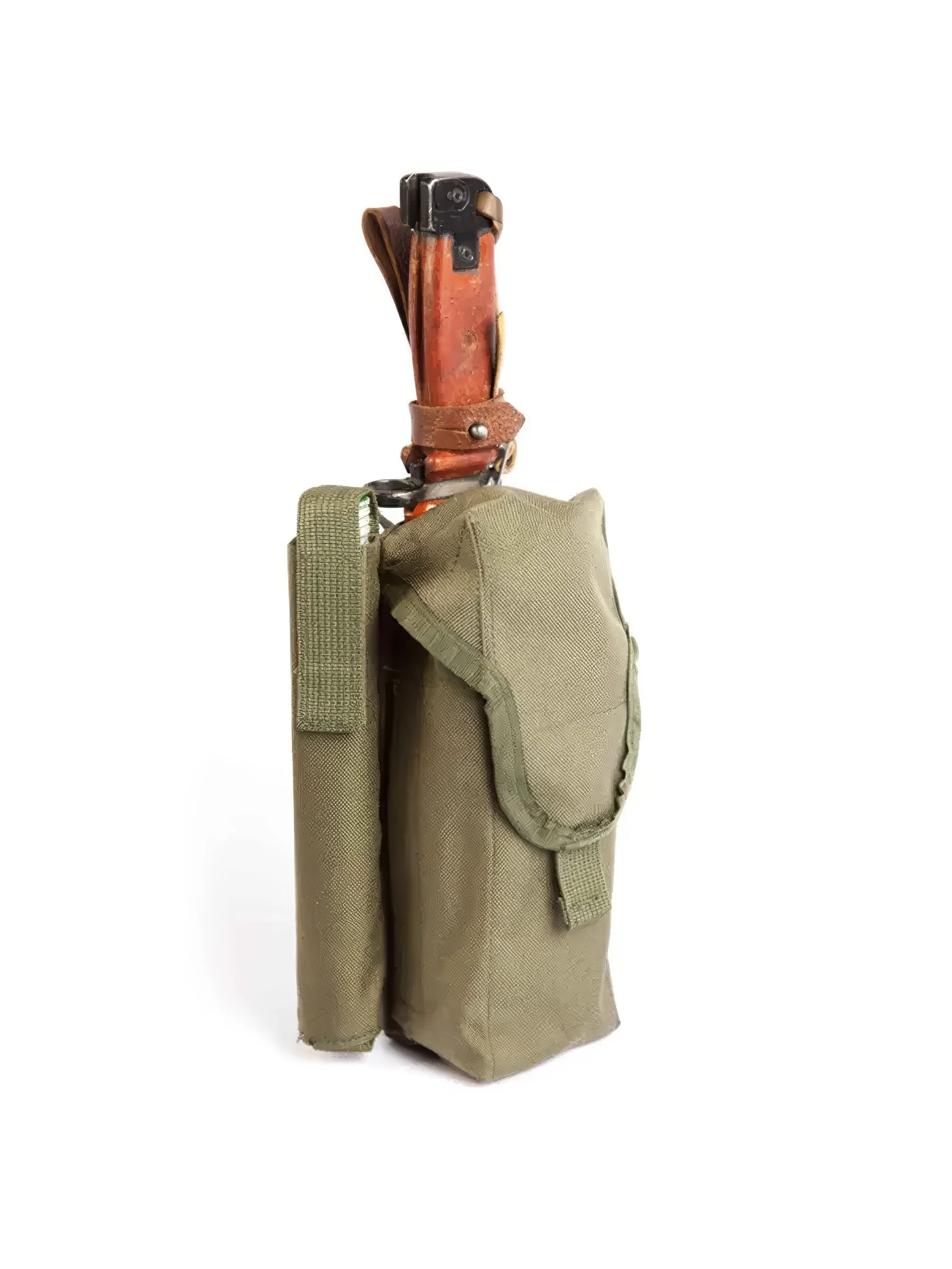 Preorder: Russian Tekhinkom Tactical MOLLE AK Magazine Pouch with Knife Holder