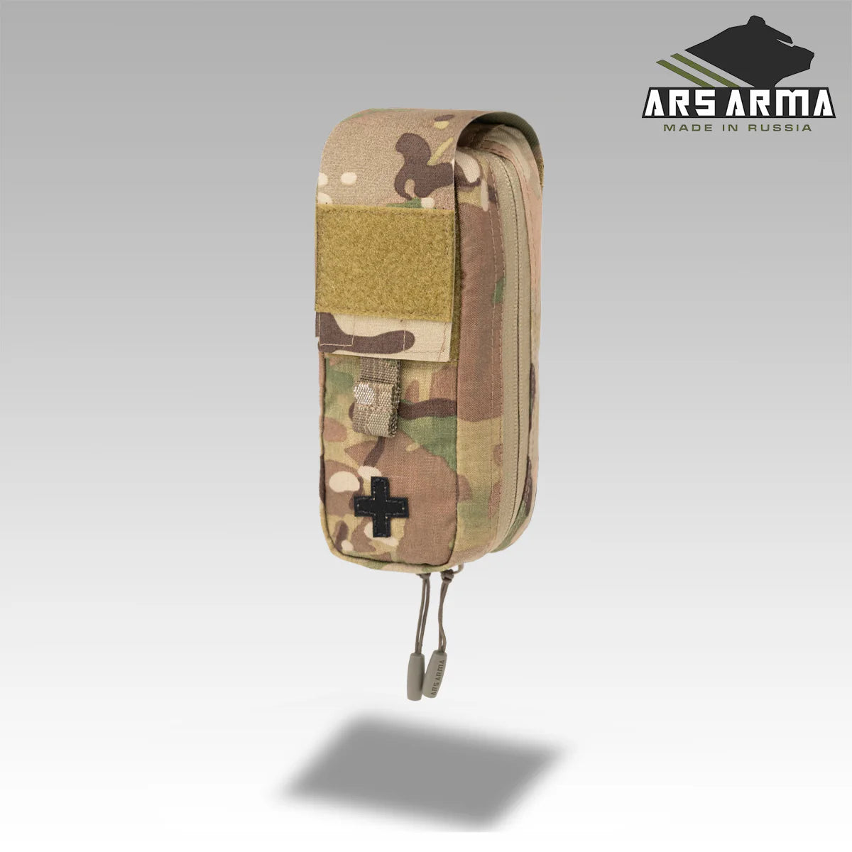 Russian Ars Arma A-17 Narrow Detachable Medical Pouch - Multicam