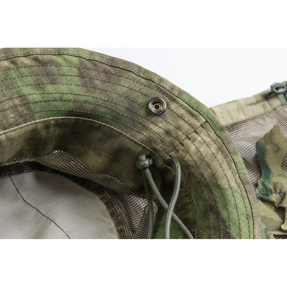 Preorder: Russian Stich Profi Tactical Panama Hat with Integrated Mosquito Net Camo