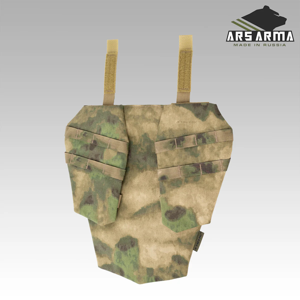 Russian Ars Arma A-21 Clover Tactical Groin Protection Pad - ATACS FG Camo