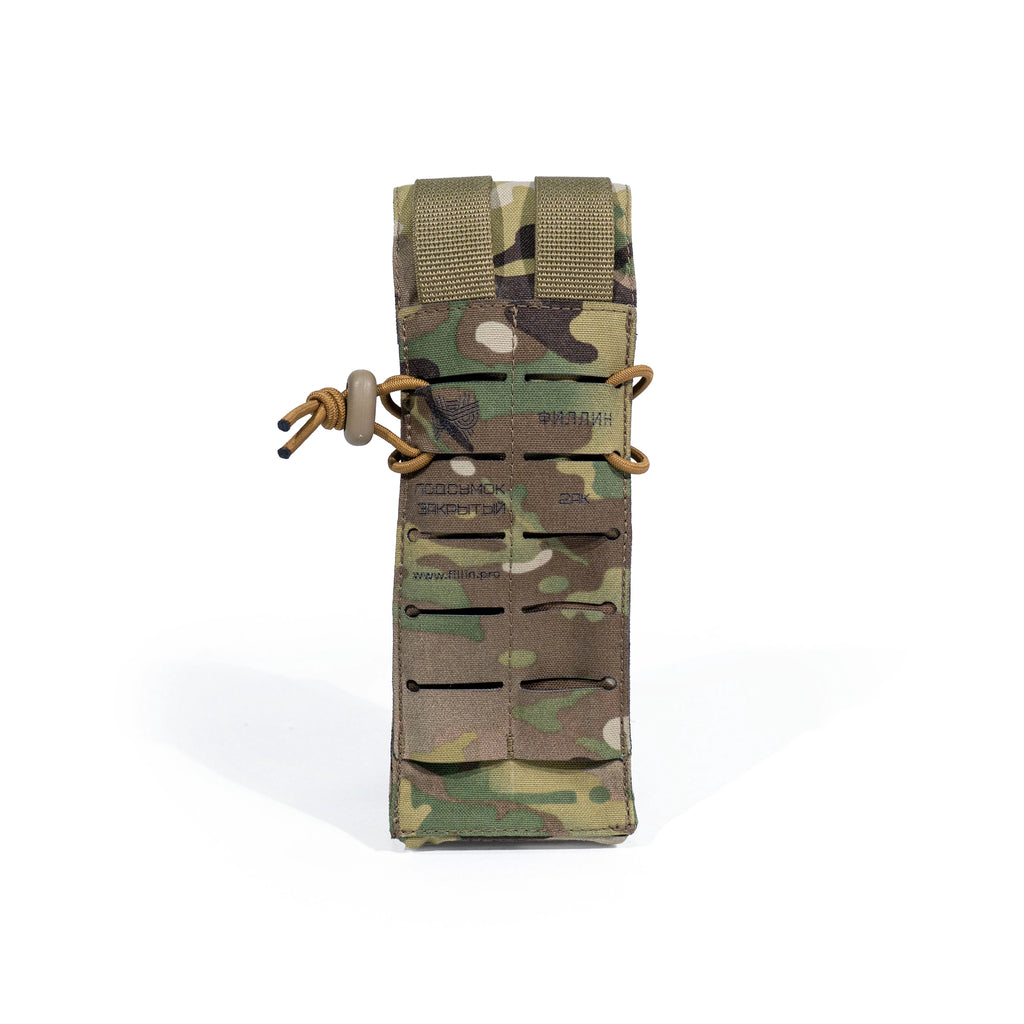 Russian Fillin Pro Closed Dual 2 AK Magazine Pouch - Multicam