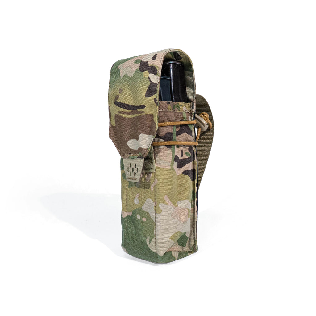 Russian Fillin Pro Closed Dual 2 AK Magazine Pouch - Multicam