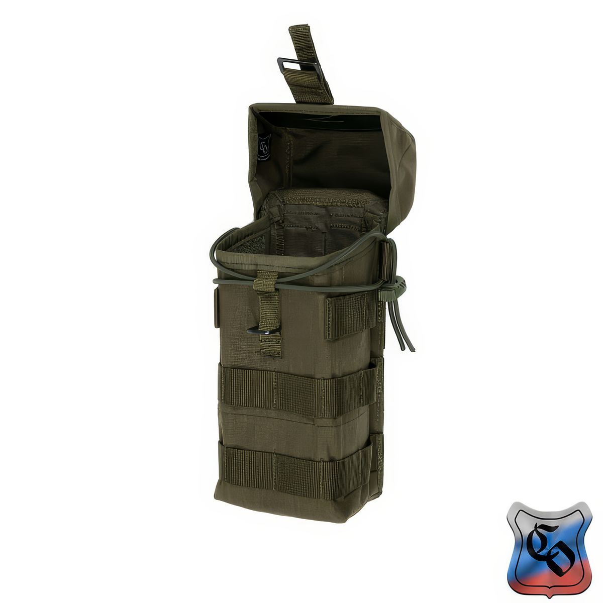 Preorder: Russian SSO AK 2 MOLLE Double AK Magazine Pouch With Silent Closure