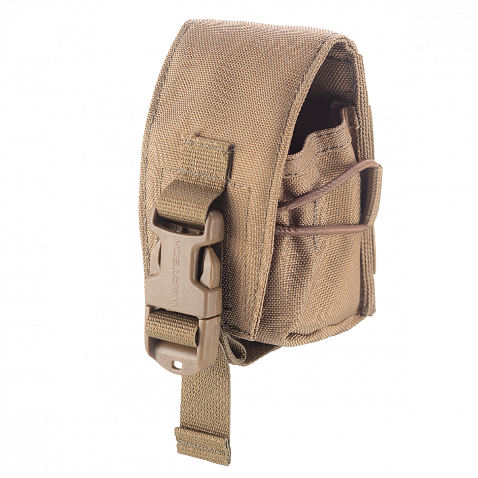 Preorder: Russian Wartech "ZARYA" GP-105 Universal Grenade Pouch - Adjustable/Versatile - Flap with Dual Velcro/Fastex Closure Options