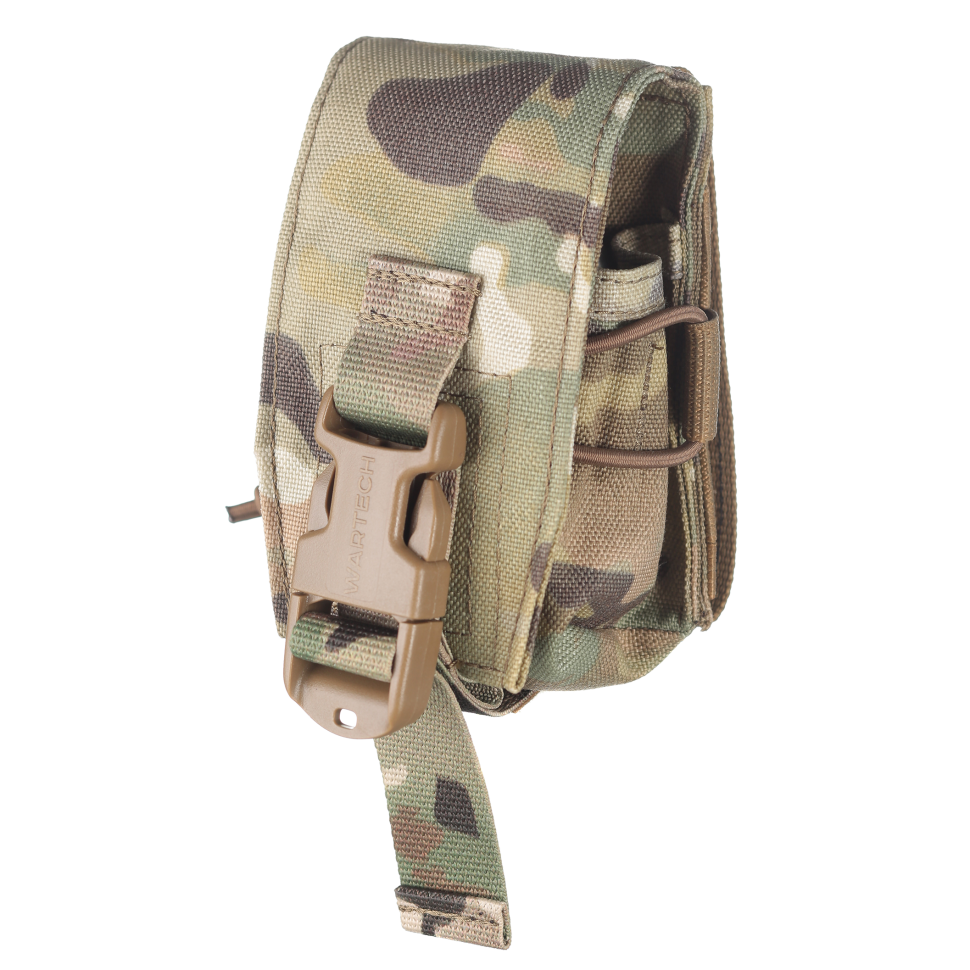 Preorder: Russian Wartech "ZARYA" GP-105 Universal Grenade Pouch - Adjustable/Versatile - Flap with Dual Velcro/Fastex Closure Options