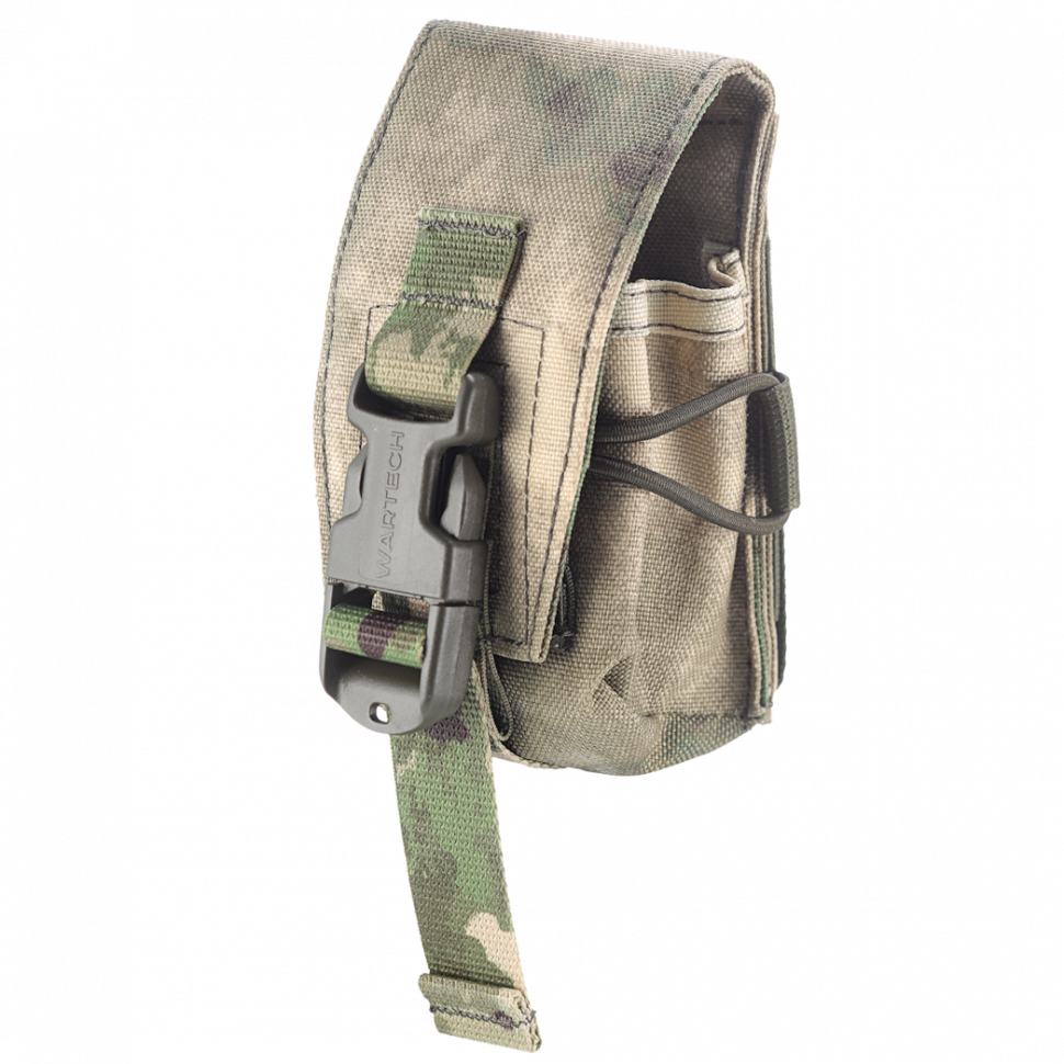 Preorder: Russian Wartech "ZARYA" GP-105 Universal Grenade Pouch - Adjustable/Versatile - Flap with Dual Velcro/Fastex Closure Options