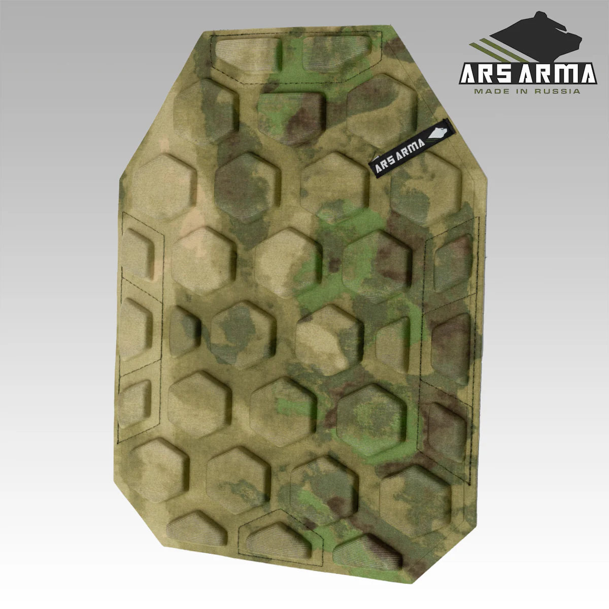 Russian Ars Arma HEXS Chest Pads (Pair) - Atacs/Moss Camo