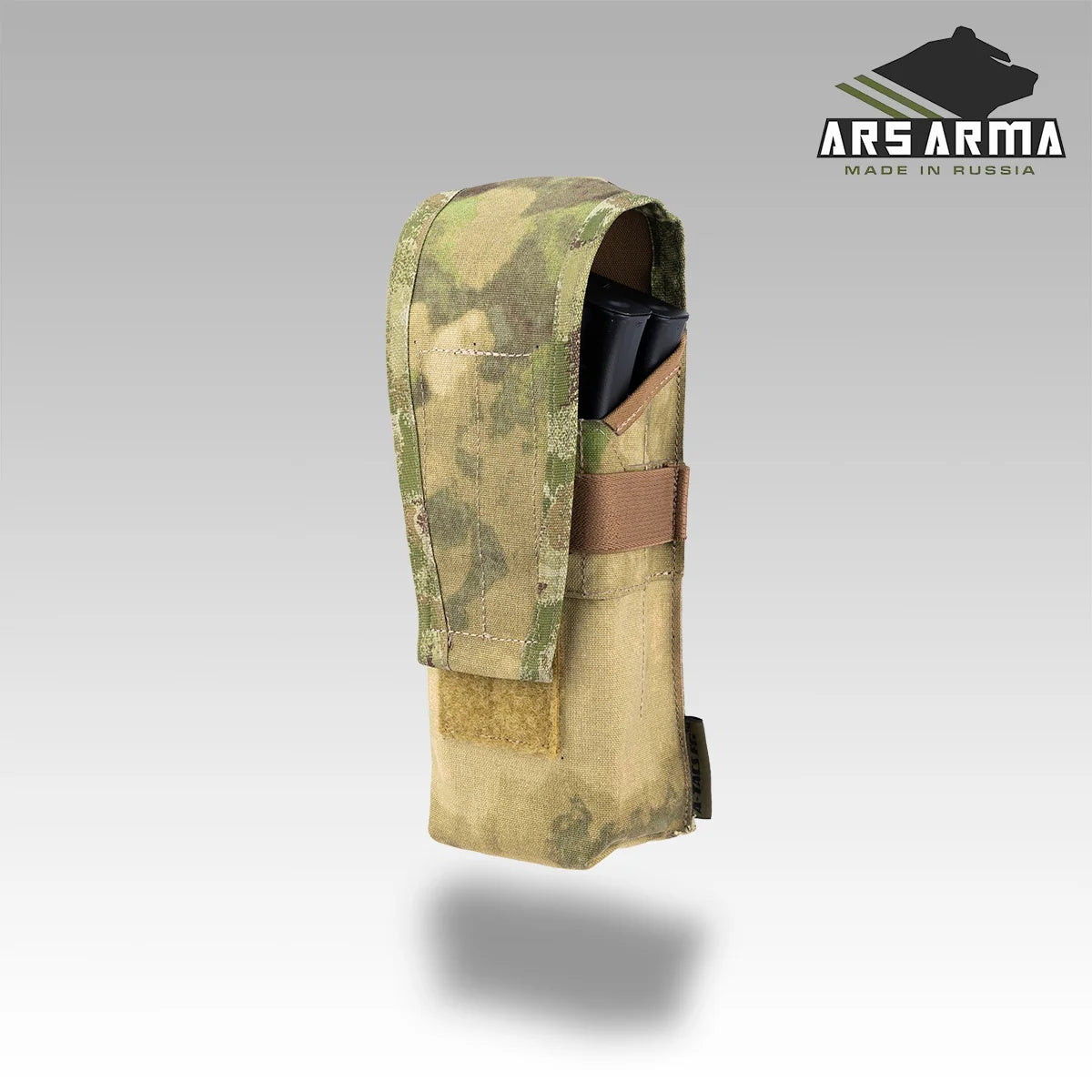 Russian Ars Arma Slot Double AK Mag Pouch - ATACS-Fg Camo