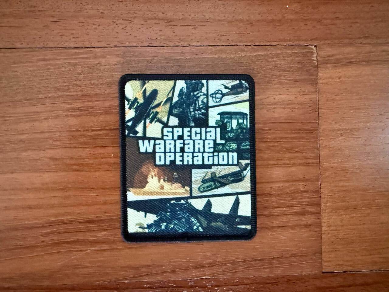 "Special Warfare Operation" Russian Tactical Patch by Korpus Vyshivaniya