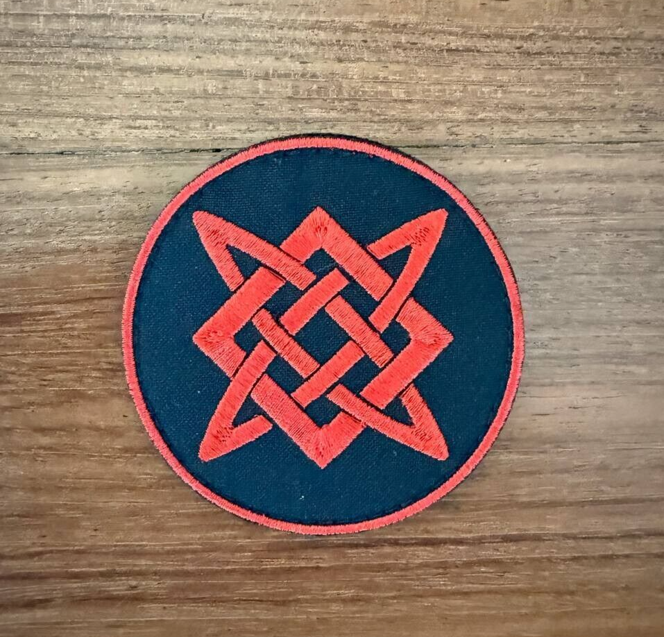 Red Celtic Knot Russian Tactical Military Patch