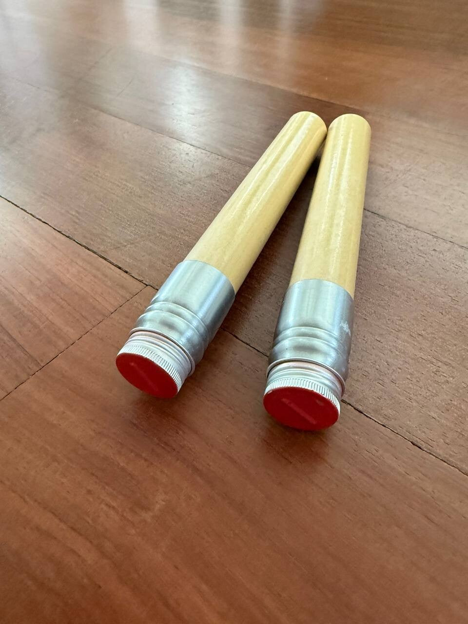 Set of 2pcs Russian/Soviet ROPs Signal Sticks with Red Caps (Replicas)