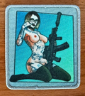 Tactical Pin-Up Girl Russian Military Patch by Korps Vyshivaniya