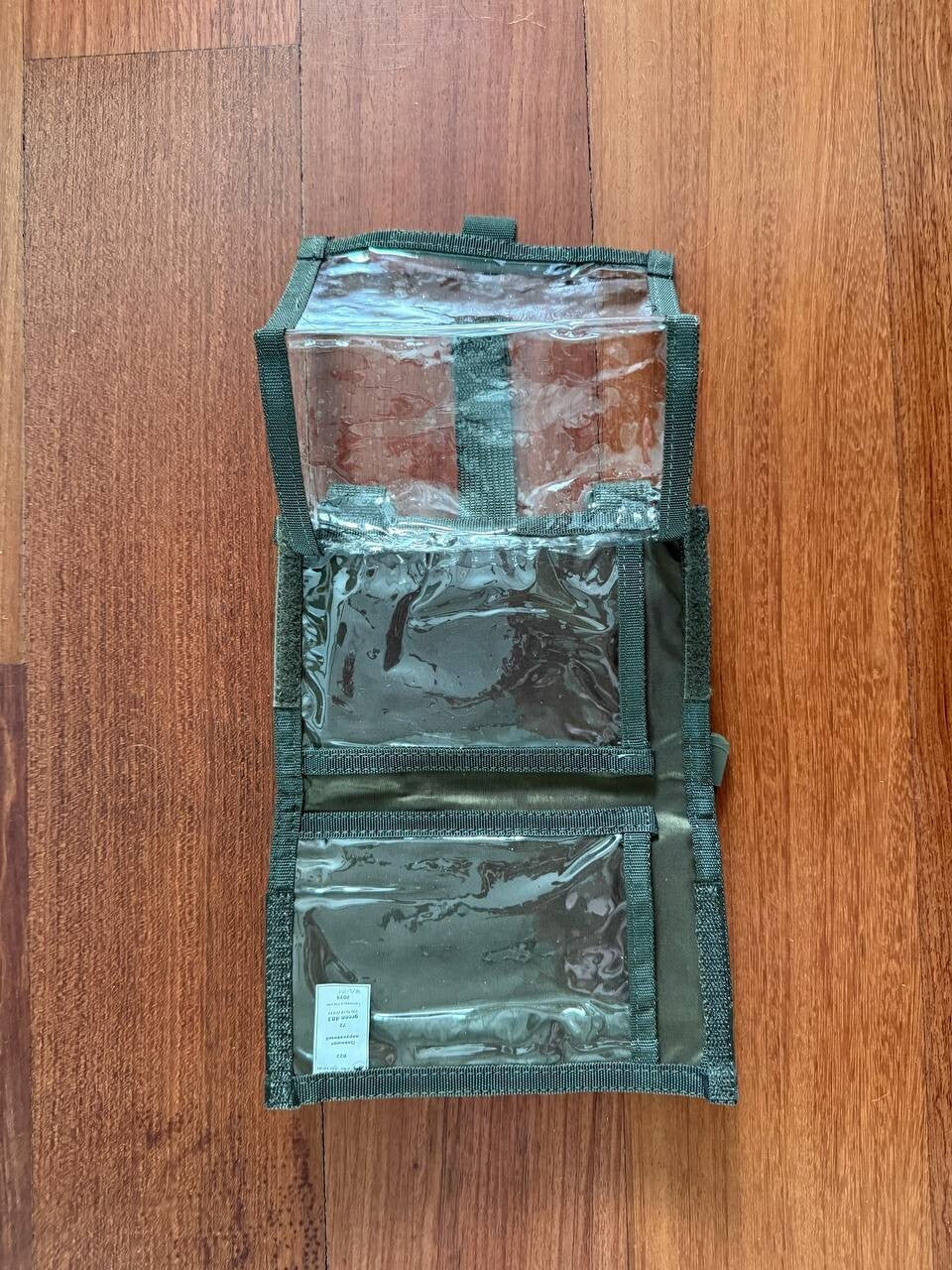 Russian Military ANA Tactical Wrist Map Case/Tablet Holder - Olive Green