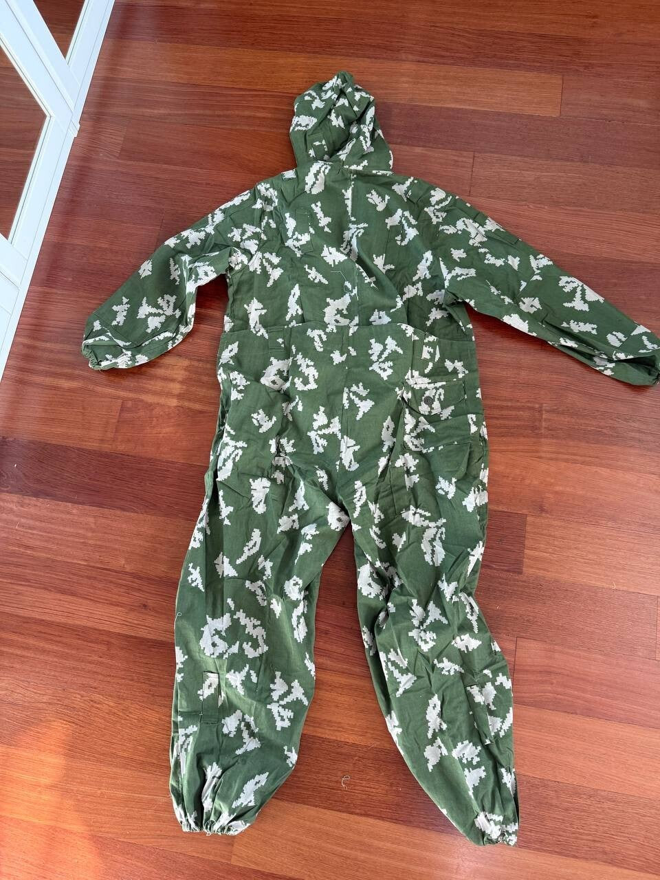 Original Soviet Berezka Camouflage Suit with Mask – Size 3