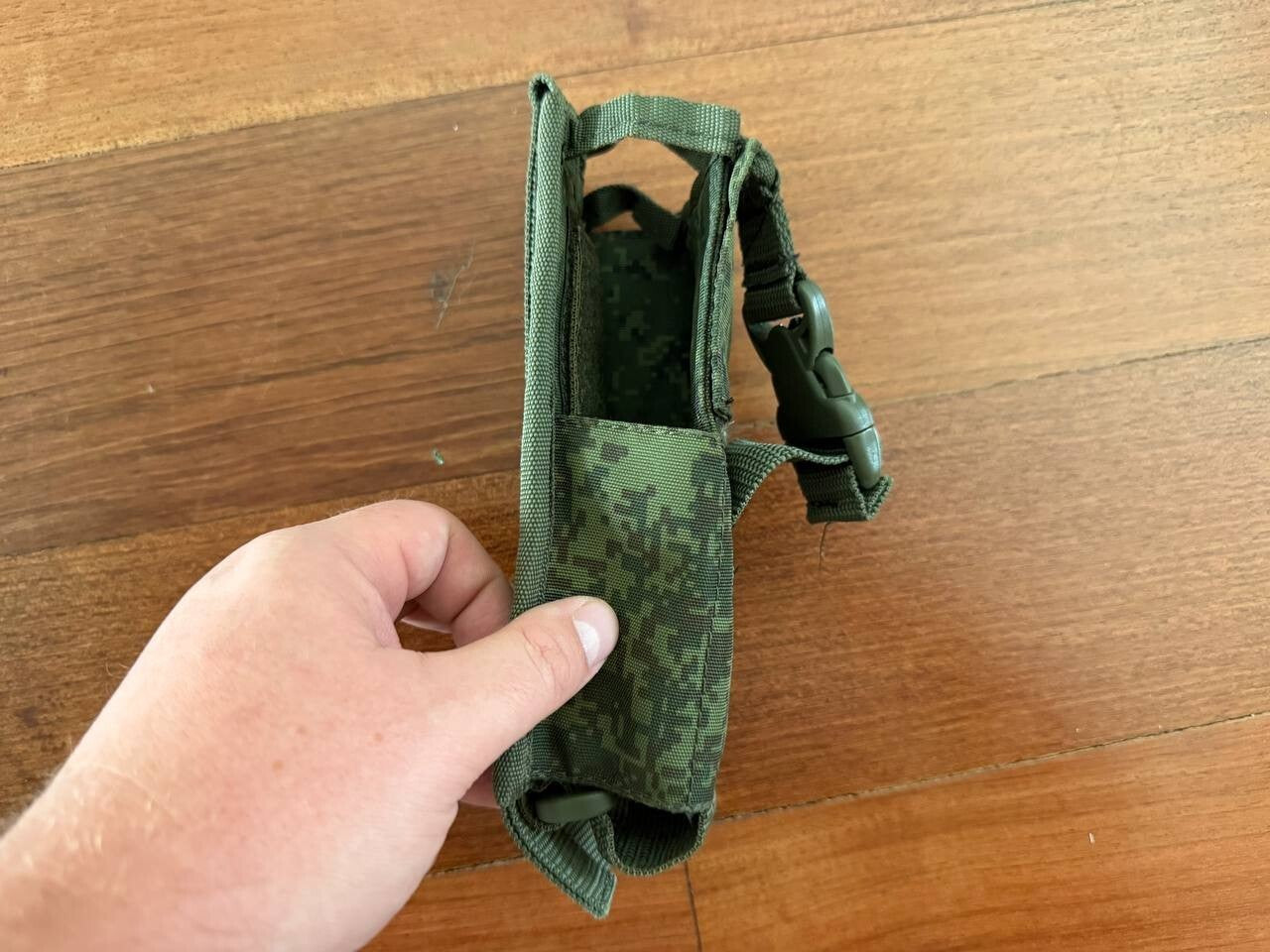 Russian Army Tekhinkom Large Radio Pouch - Digital Flora Camo