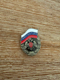 Russian National Guard (Rosgvardia) Pin Badge - Flag & Emblem