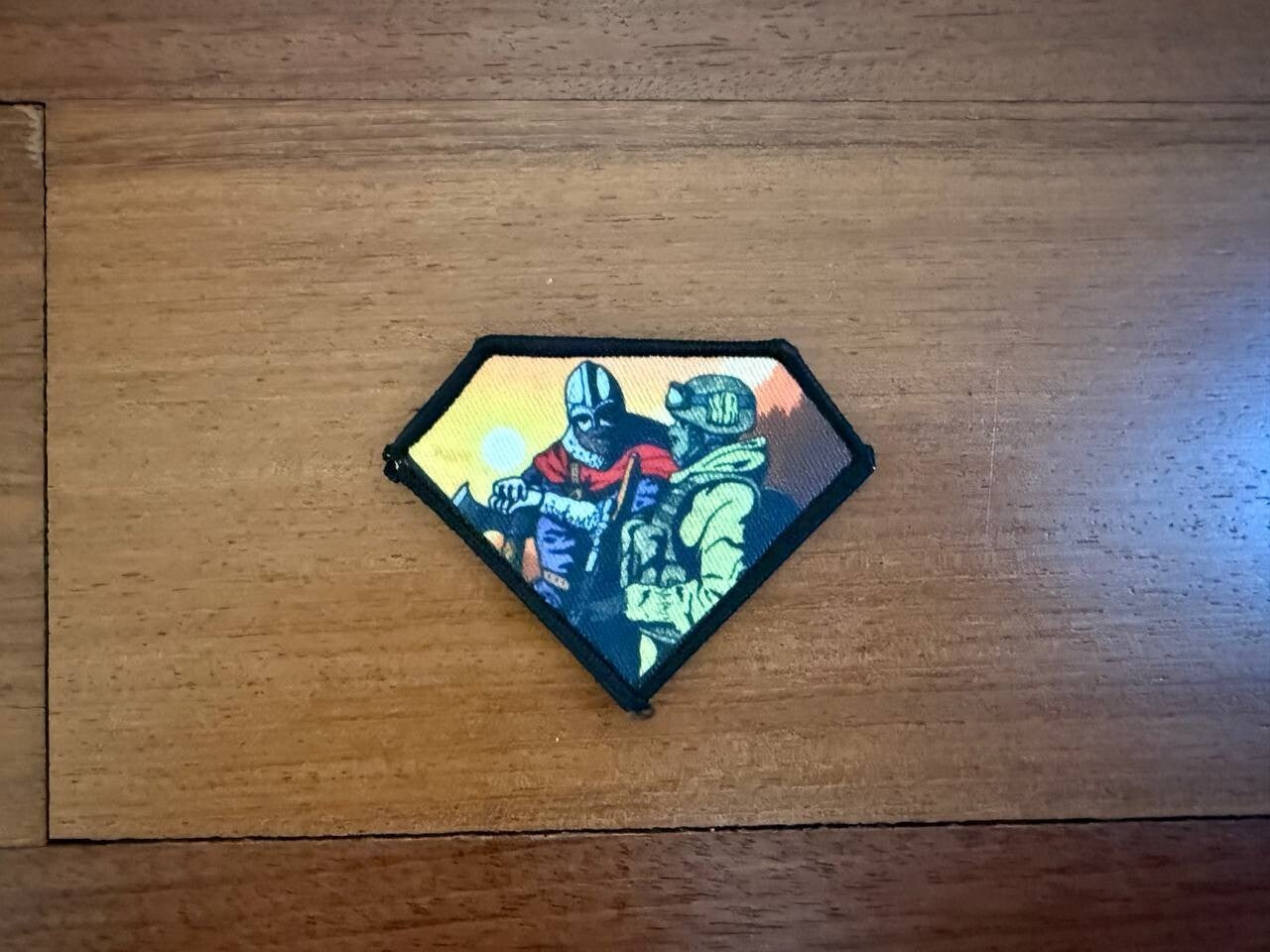 Russian Diamond Shaped Tactical Morale Patch - Military Badge