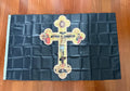 Russian Orthodox Christian Flag - Crucifixion of Jesus Christ Icon 150 x 90cm
