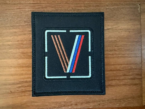 "V" Symbol with Russian Tricolor - Tactical Military Patch