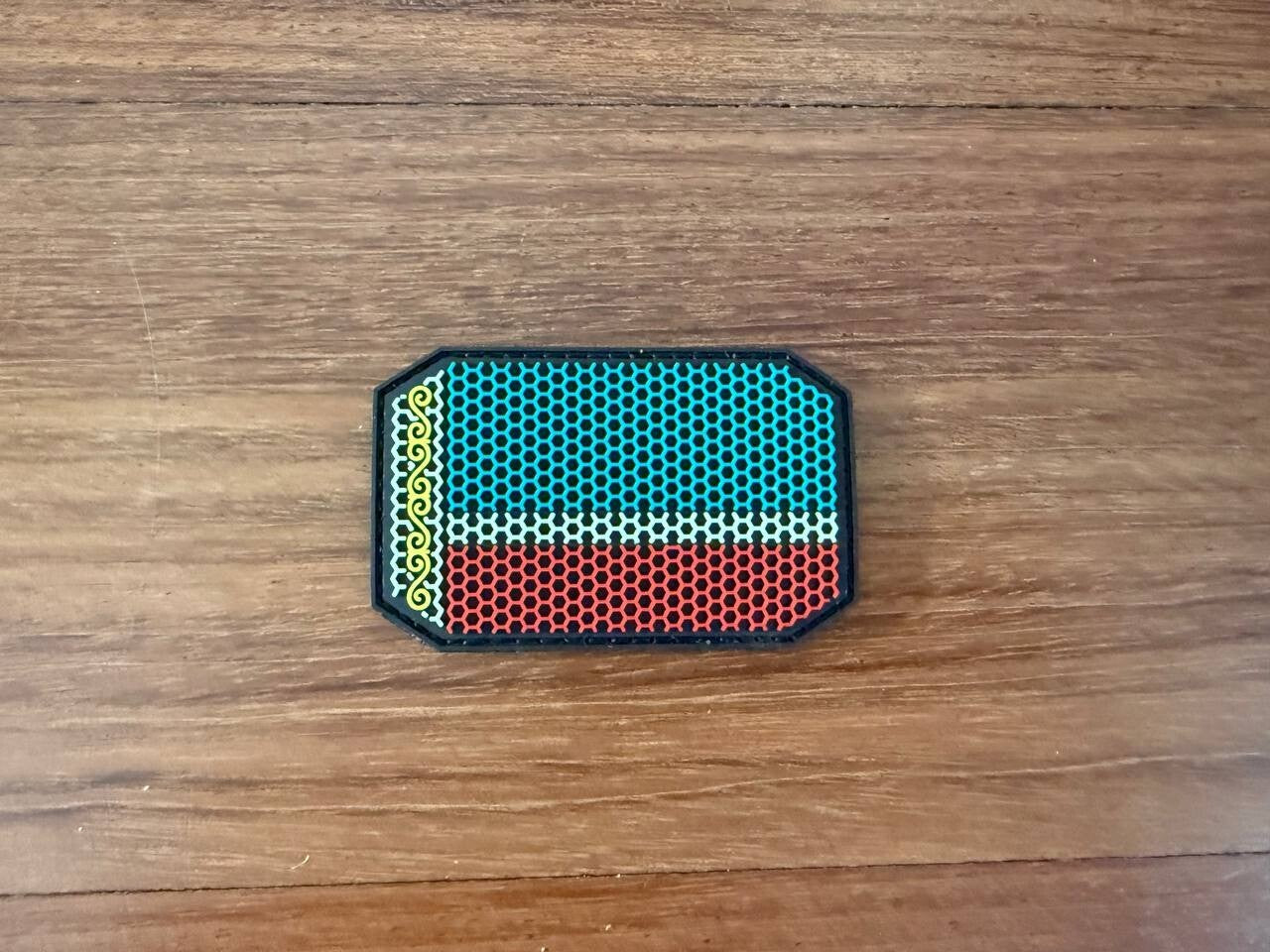Russian Tactical Chechen Republic Flag Morale Patch