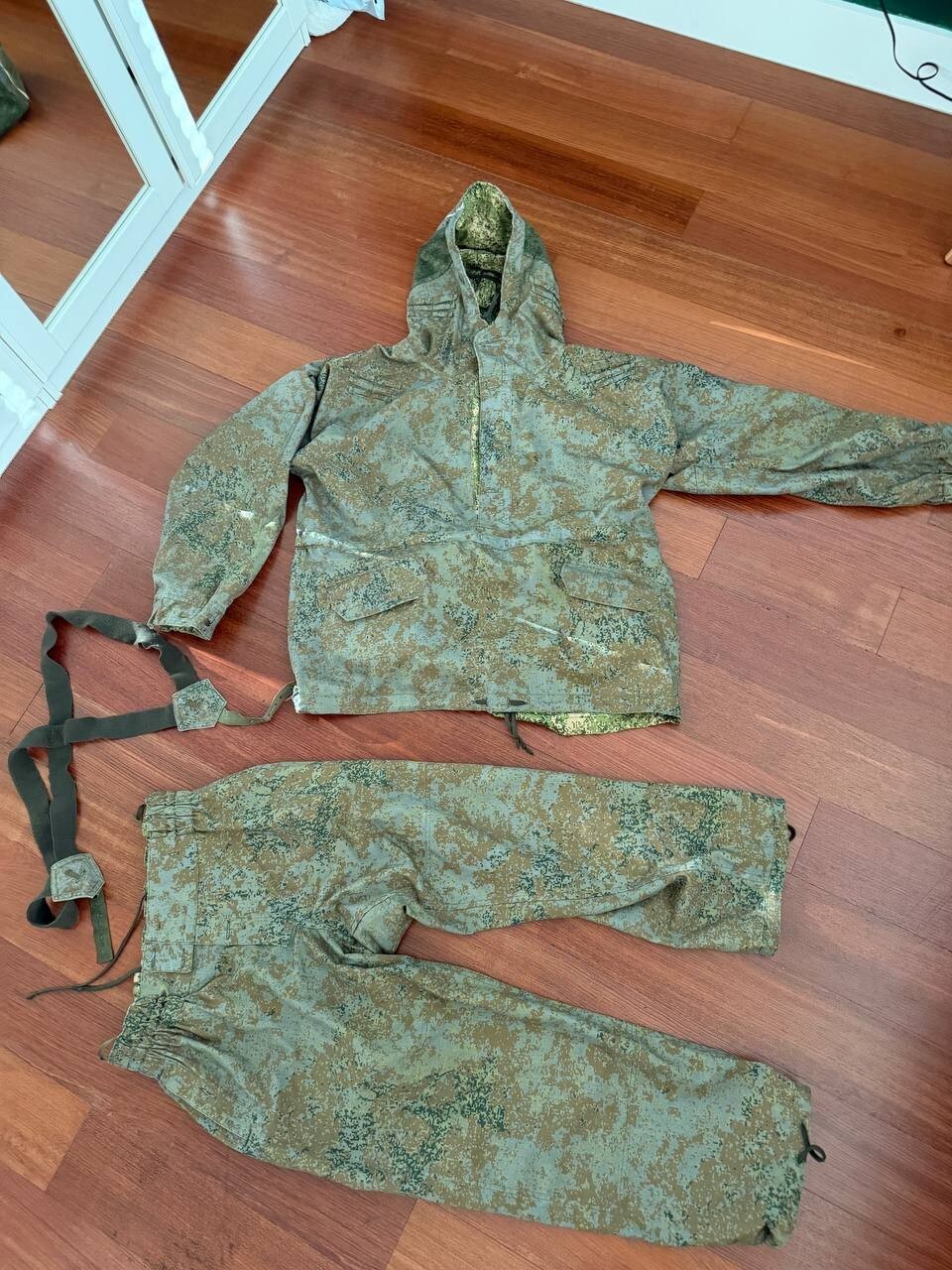Double-Sided Camouflage Suit 6SH122 Ratnik EMR - Size 108-112/188 Russian Army