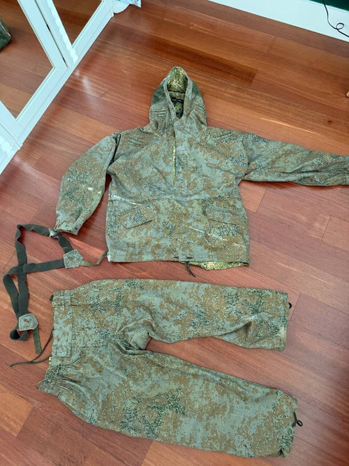 Double-Sided Camouflage Suit 6SH122 Ratnik EMR - Size 108-112/188 Russian Army