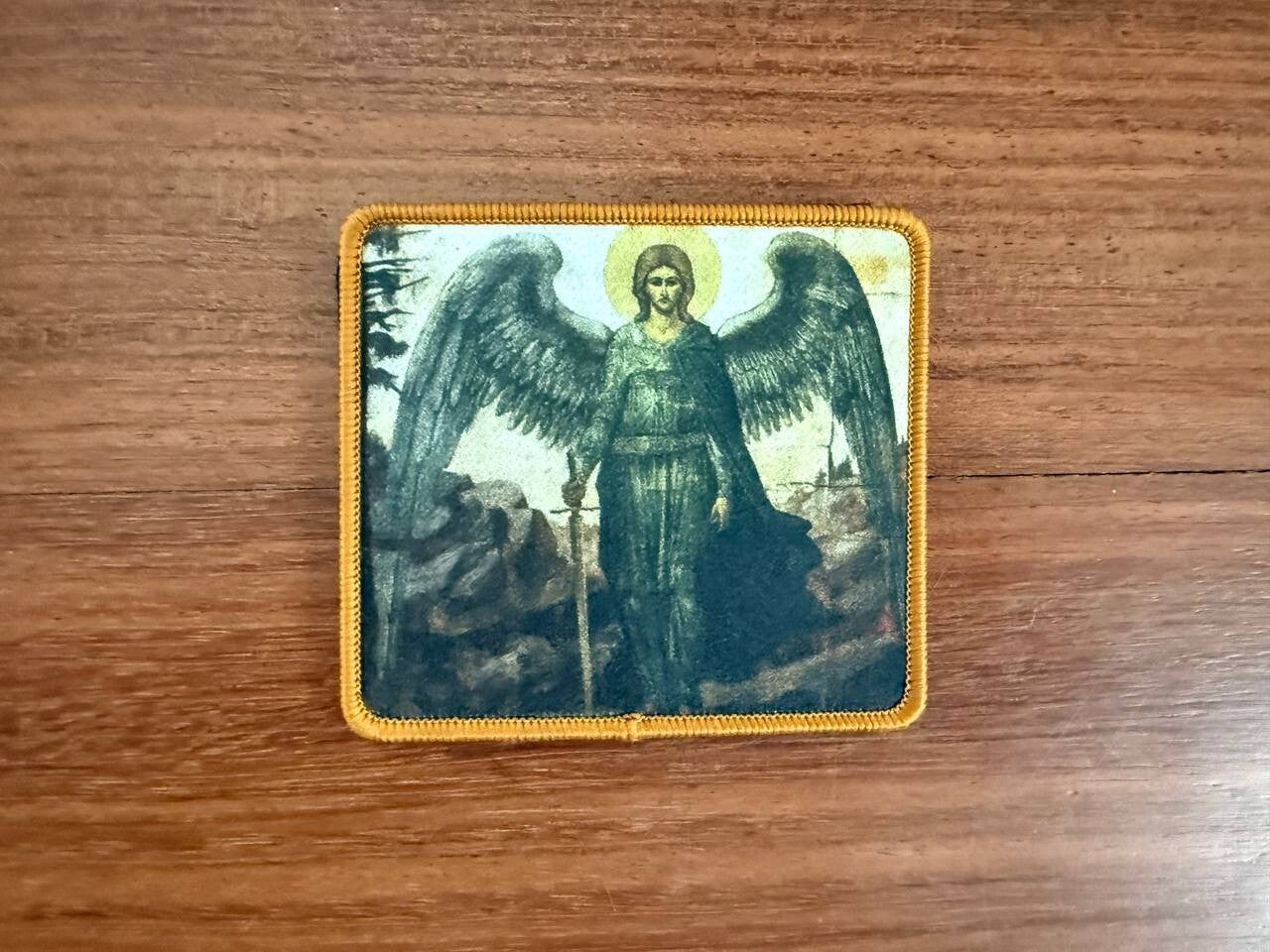 Russian Archangel Icon Patch - Religious Morale Badge