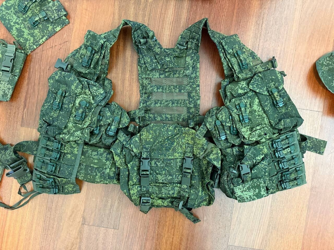 Russian Military Modular Transport Vest 6Sh117 – Full Set, New Generation