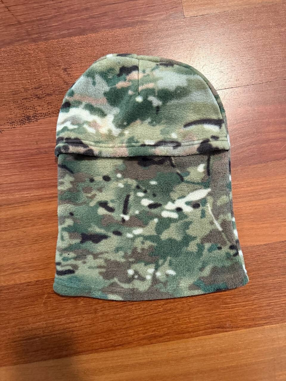 Winter Balaclava Convertible into Hat - Multicam