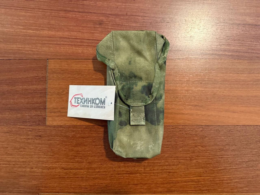 Russian Tekhinkom AK Magazine Pouch - Double - Moss Camo - Tekhinkom pouch (Image 1)