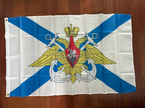 "Russian Navy" Military Flag - Ensign - 90x150cm