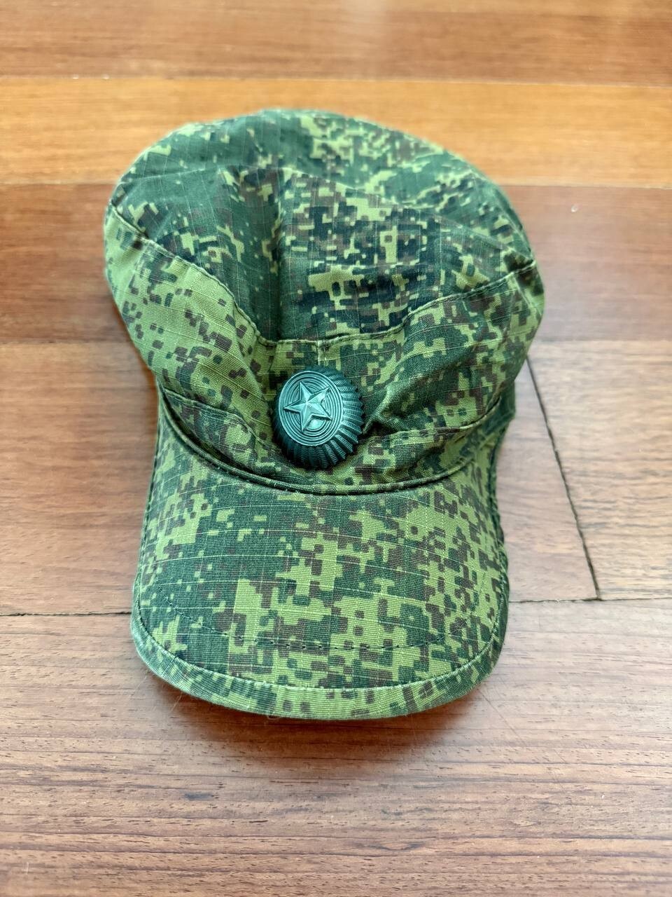 Russian Military Cap - Digital Flora Camo - Officer's Visor Cap (Size 57-58)