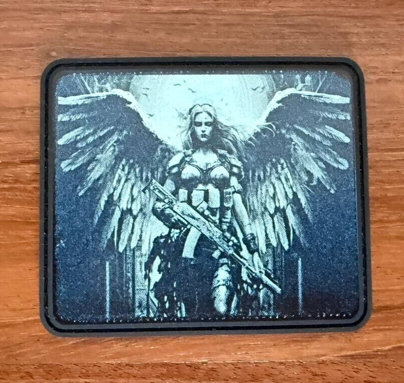 Russian Army - Military Patch with Angelic Warrior Design