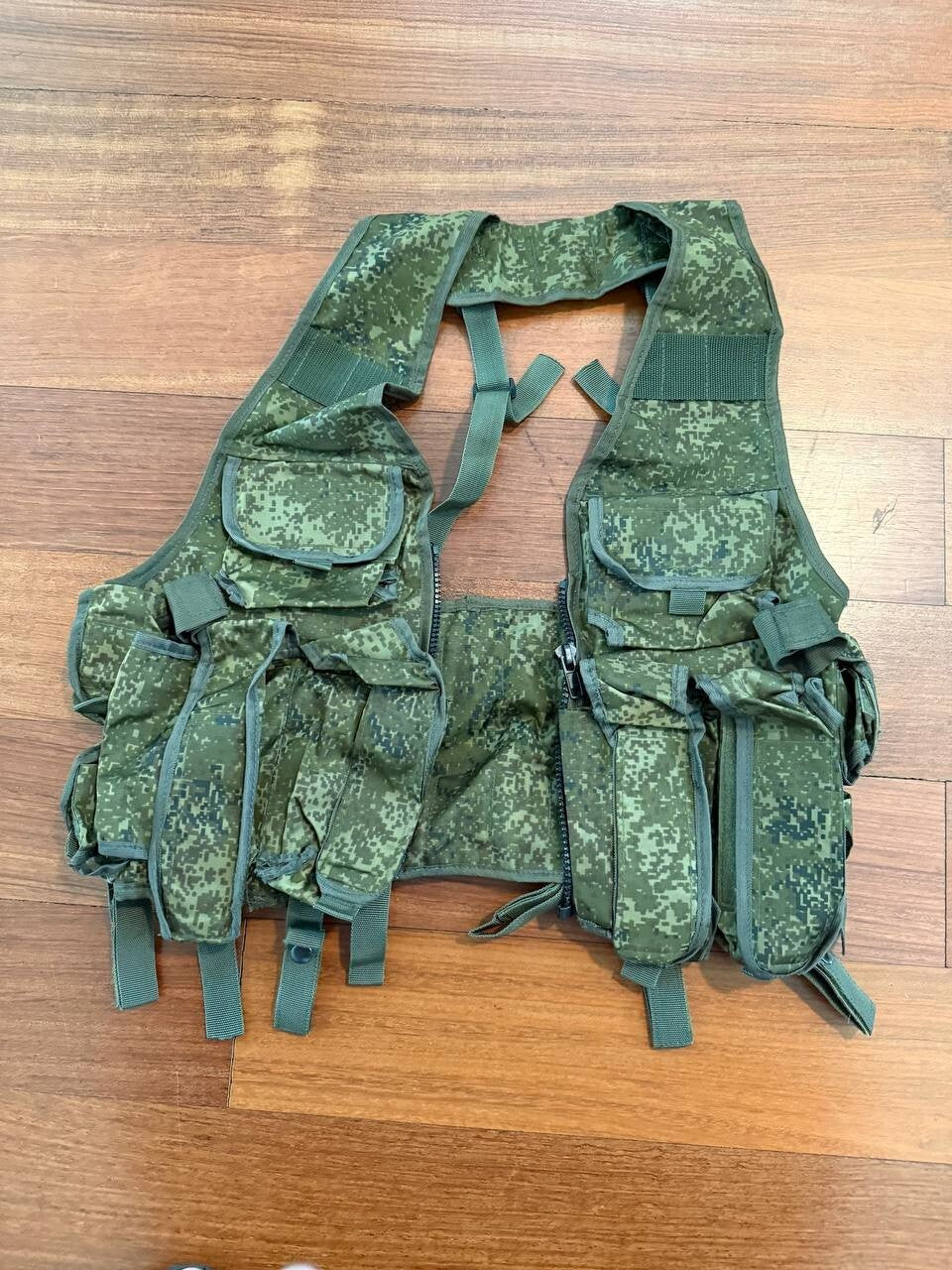 Russian Splav Tarzan Vest - EMR Digital Flora Camouflage - Chest Rig System